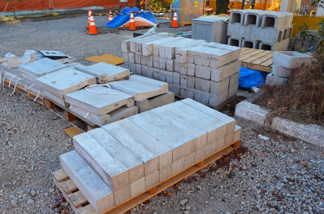 一時転用資材置場